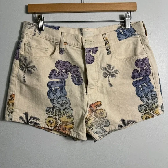 MOTHER The Tomcat Short Roller-Skate Round Up - Picture 2 of 6